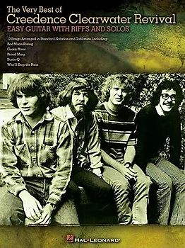 The Very Best Of Creedence Clearwater Revival -For Easy Guitar- (With Riffs And Solos): Noten, Sammelband, Tabulatur für Gitarre
