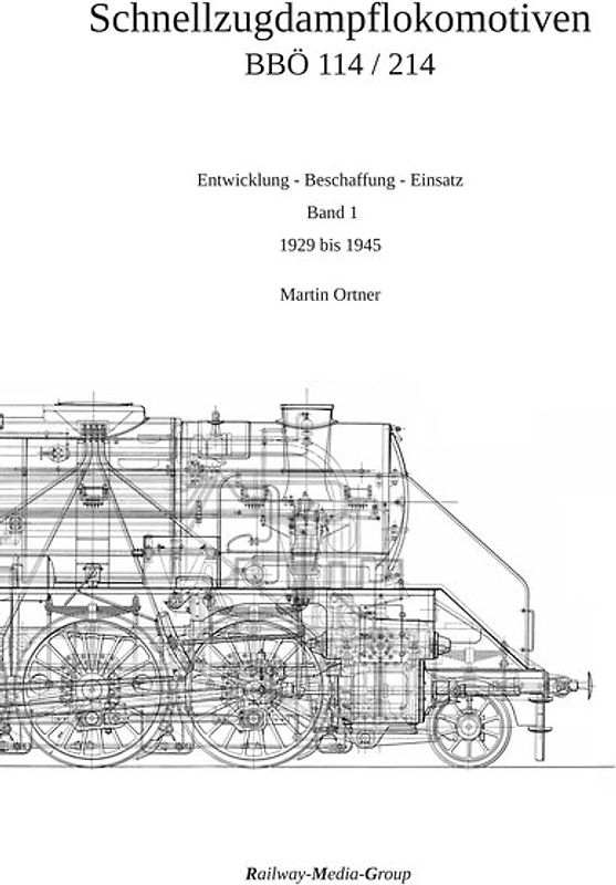Österreichischen Schnellzugdampflokomotiven der Reihen 114 und 214