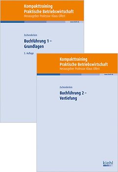 Bücherpaket Buchführung 1 und 2. mit Kompakt-Training Buchführung 1 - Grundlagen und Buchführung 2 - Vertiefung.