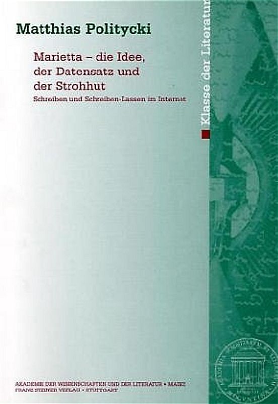 Marietta - die Idee, der Datensatz und der Strohhut