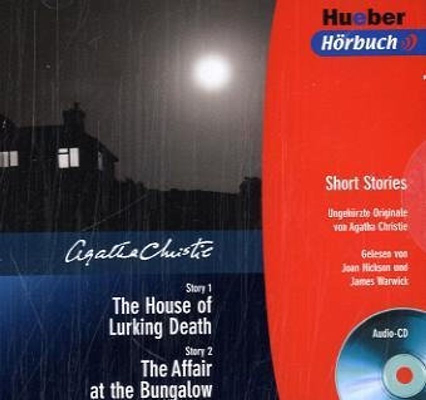 The House of Lurking Death / The Affair at the Bungalow. Audio-CD