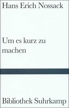 Um es kurz zu machen