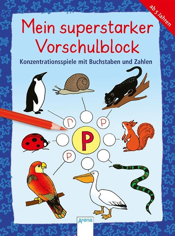 Konzentrationsspiele mit Buchstaben und Zahlen
