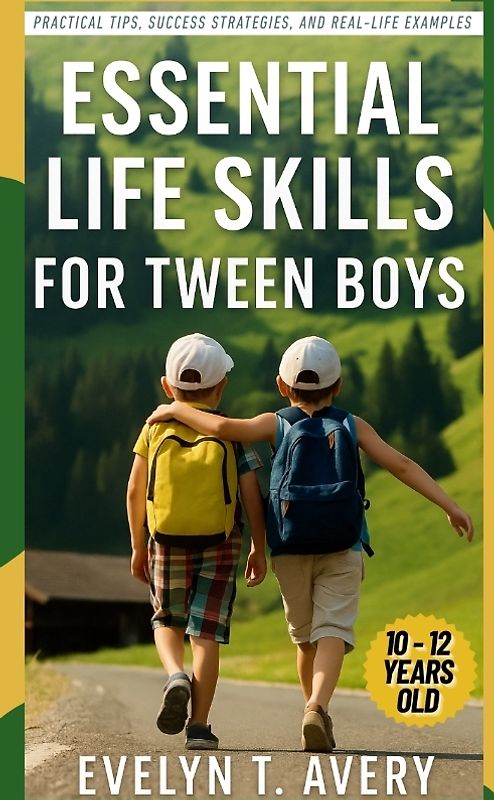 ESSENTIAL LIFE SKILLS FOR TWEEN BOYS