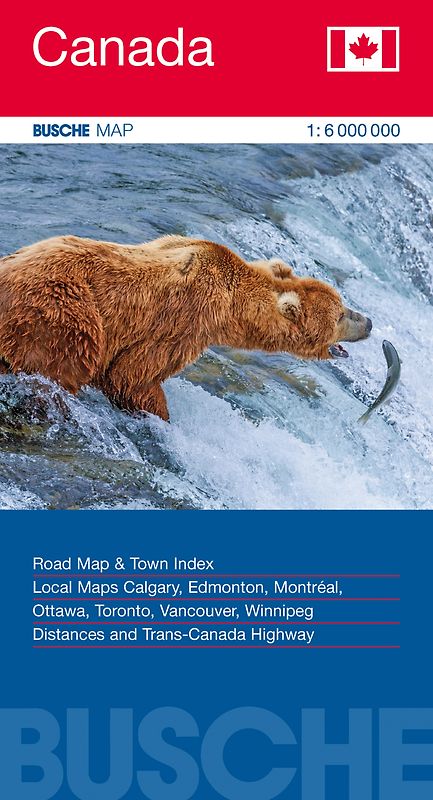 Übersichtskarte Canada