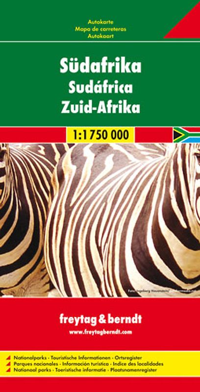 Südafrika. 1:1750000