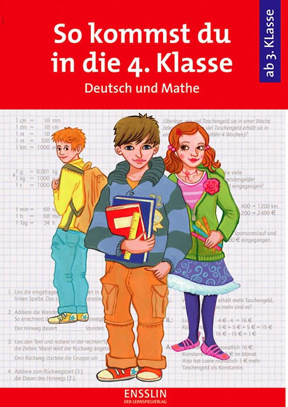 So kommst du in die 4. Klasse - Deutsch und Mathe