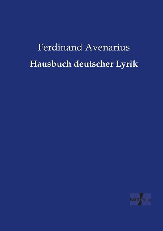 Hausbuch deutscher Lyrik