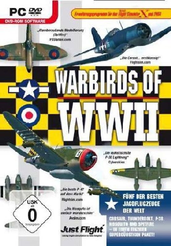 FSX AddOn: Warbirds of WWII PC Spiele