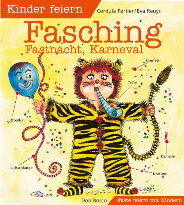 Kinder feiern Fasching, Fastnacht, Karneval