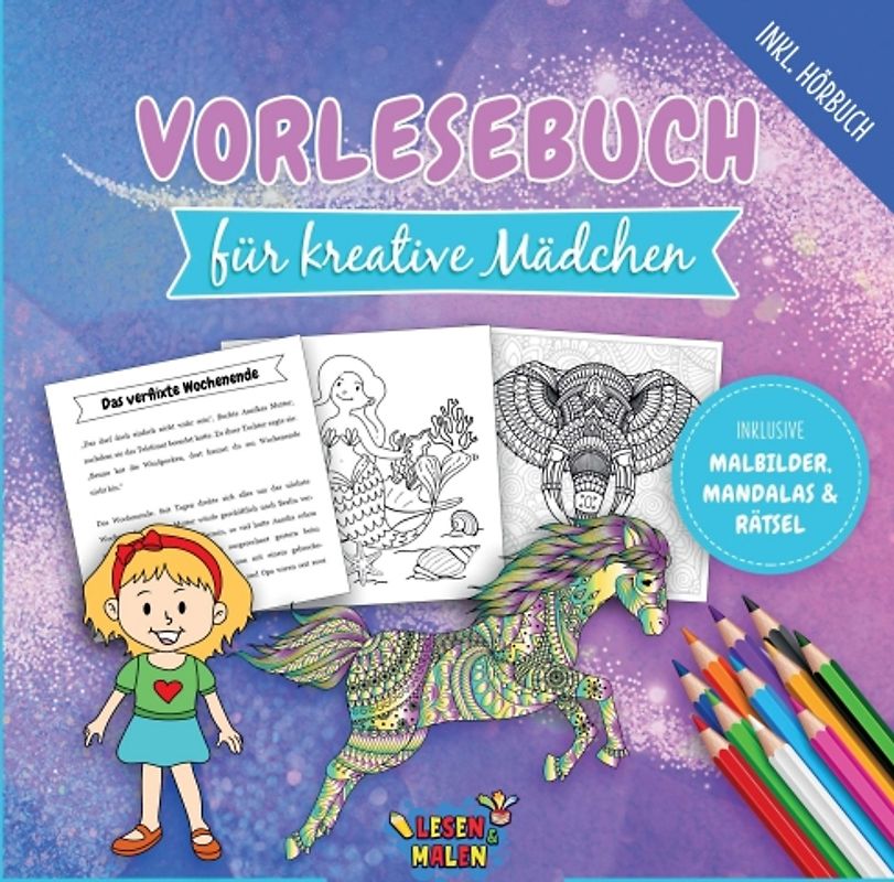 Vorlesebuch für kreative Mädchen