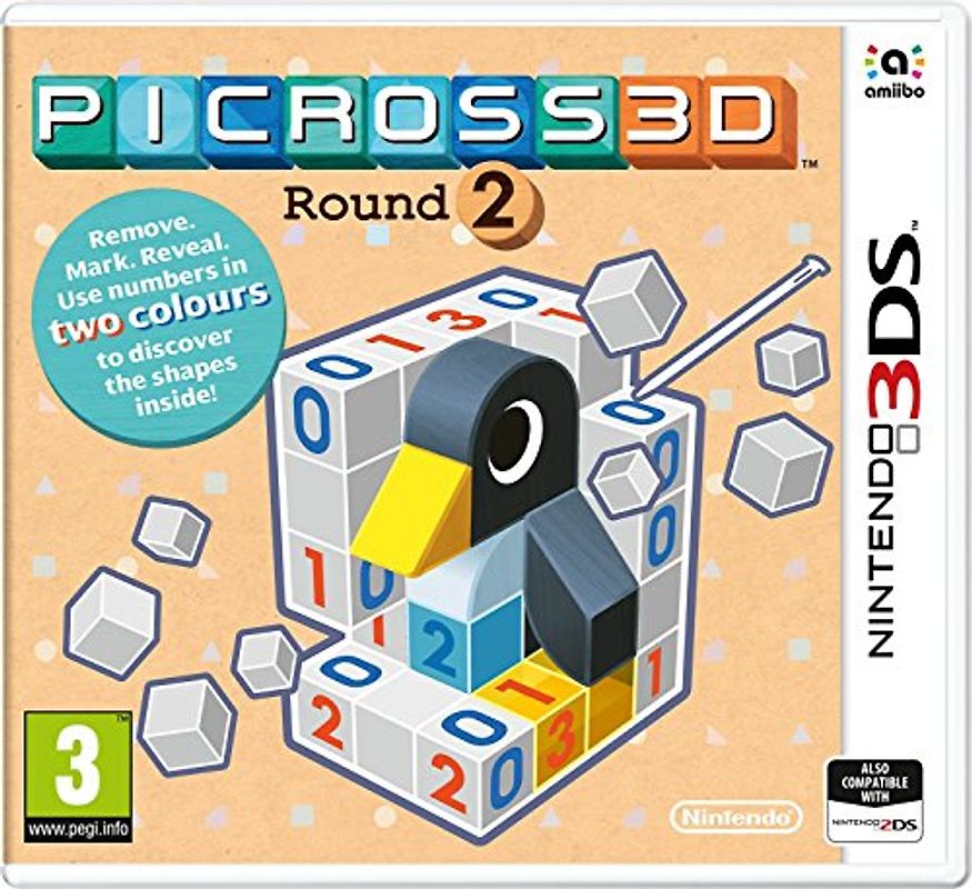Picross 3D Round 2 [EU Import] Nintendo 3DS