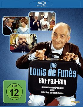 Die Louis de Funes Blu-ray Box [3 Discs] Blu-ray Disc