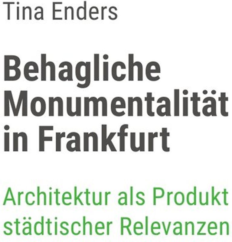 Behagliche Monumentalität in Frankfurt
