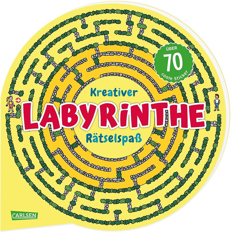 Kreativer Labyrinthe-Rätselspaß