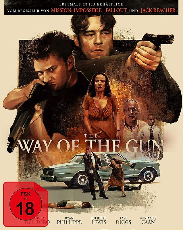 Way of the Gun [Mediabook + DVD, Cover B] Blu-ray Disc