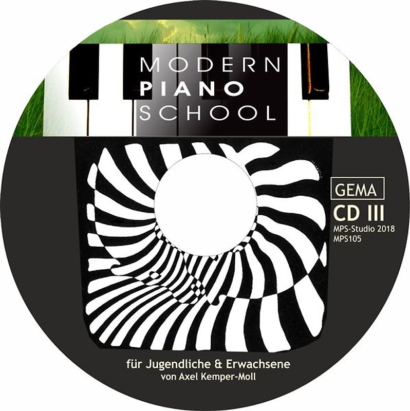 Modern Piano School CD 3 zum Buch