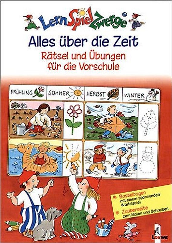 Alles über die Zeit. Rätsel und Übungen für die Vorschule