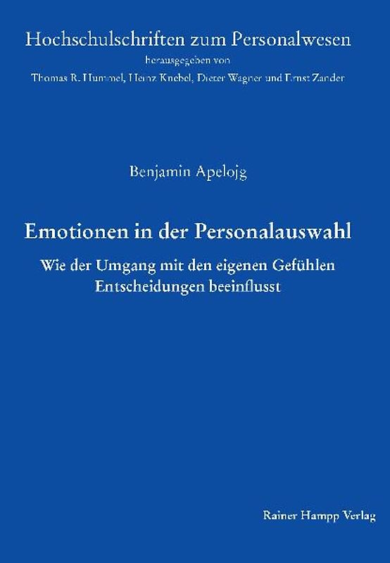 Emotionen in der Personalauswahl