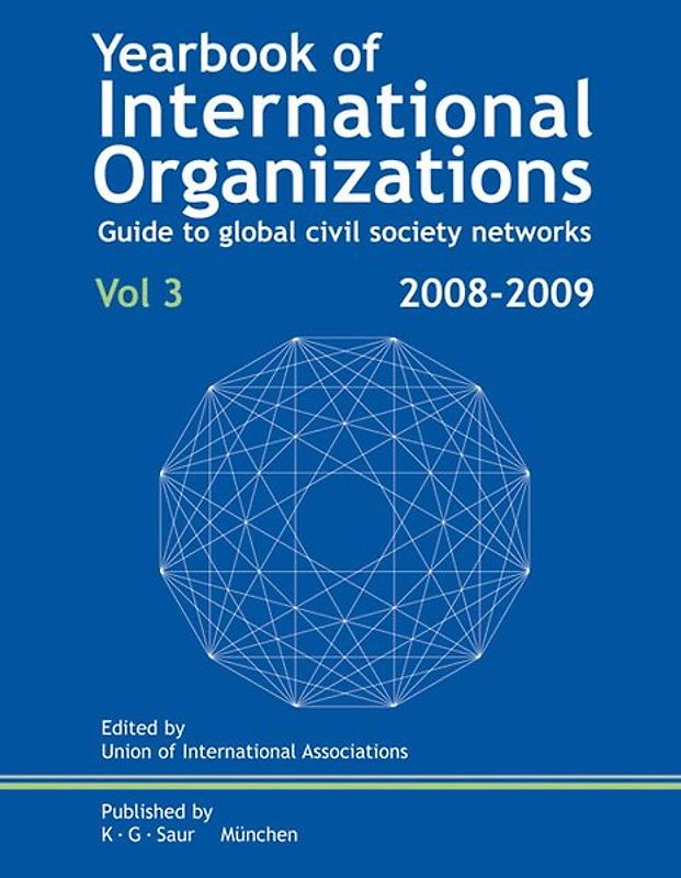 Yearbook of International Organizations 2008/2009 / Subject Volume
