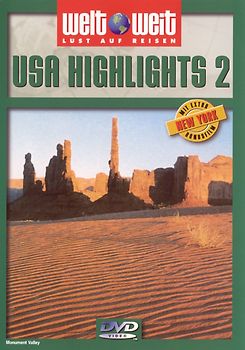 Welt Weit - Lust auf Reisen: USA - Highlights 2 DVD