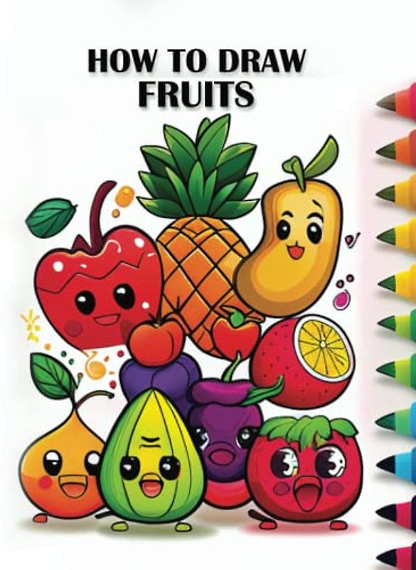 How to Draw Fruits: A Step-by-Step Guide to Drawing and Coloring Delicious Fruits