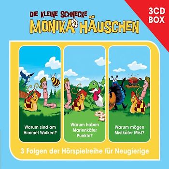 die Kleine Schnecke Monika Häuschen - Monika Häuschen - 3-CD Hörspielbox Vol.2