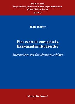 Eine zentrale europäische Bankenaufsichtsbehörde?