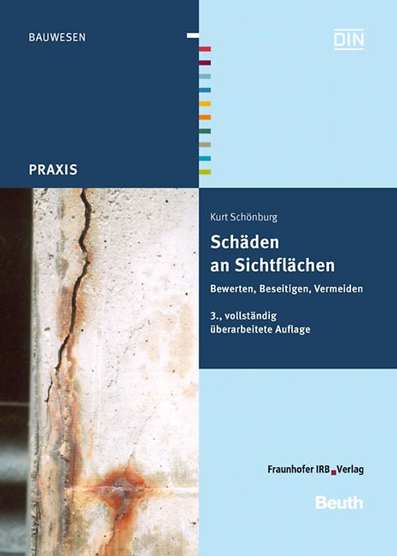 Schäden an Sichtflächen.