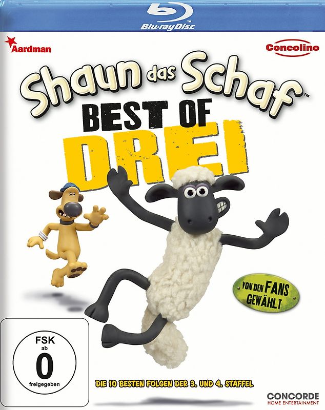 Shaun das Schaf - Best of Drei [Blu-ray] Blu-ray Disc