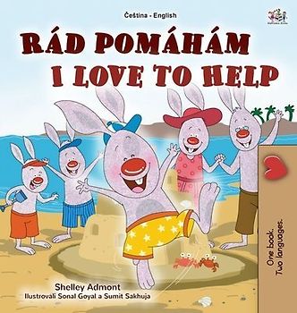 I Love to Help (Czech English Bilingual Book for Kids)