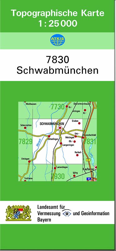 TK25 7830 Schwabmünchen