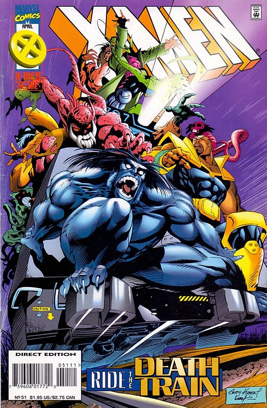X-Men: Deluxe - Ride the Death Train [Softcover]