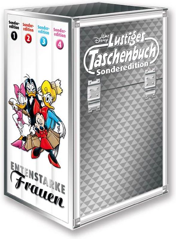 Lustiges Taschenbuch Entenstarke Frauen (4 Bände im Schuber)