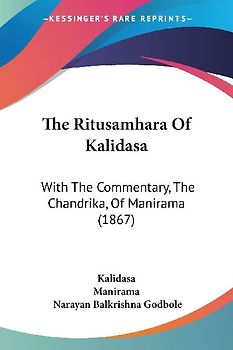 The Ritusamhara Of Kalidasa