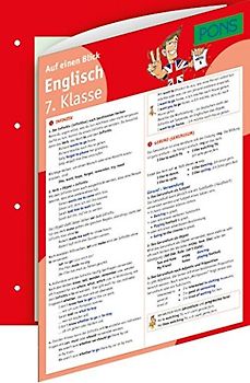 PONS Englisch 7. Klasse auf einen Blick
