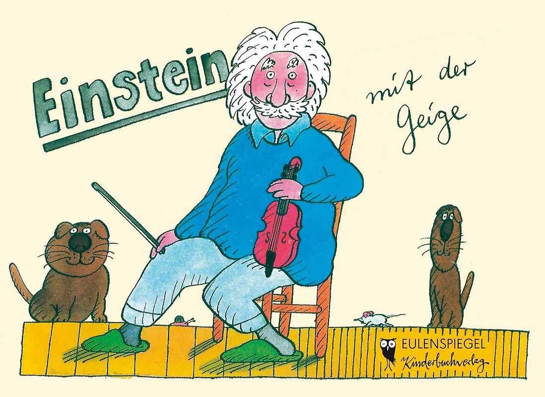 Einstein mit der Geige