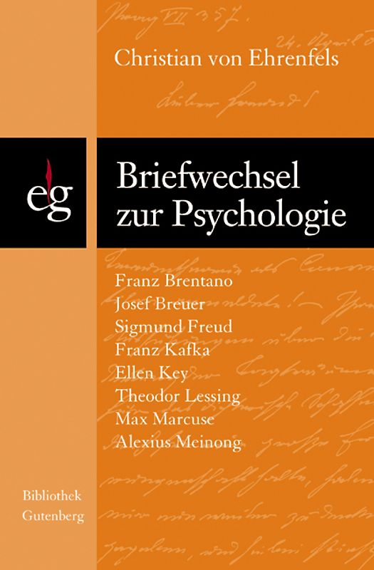 Briefwechsel zur Psychologie
