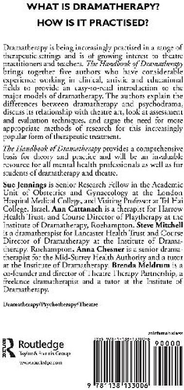 The Handbook of Dramatherapy