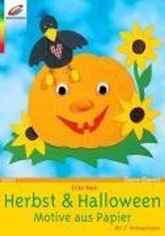 Herbst & Halloween. Motive aus Papier. Mit 2 Vorlagebögen