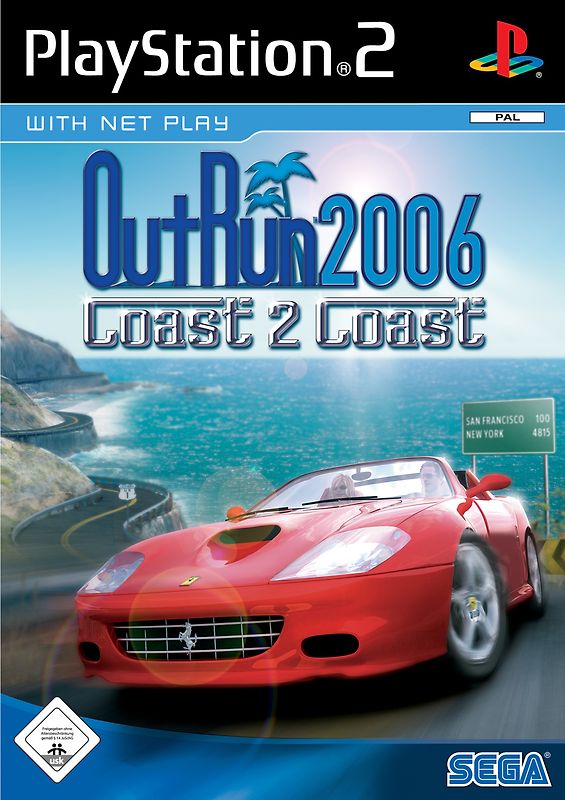 OutRun 2006 - Coast 2 Coast PlayStation 2