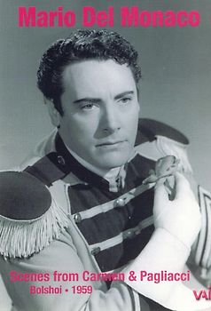 DEL MONACO MARIO (tenore) - MARIO DEL MONACO AT THE BOLSHOI