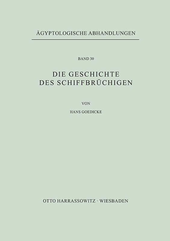 Die Geschichte des Schiffbrüchigen