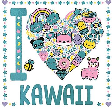 I Heart Kawaii: 1 (I Heart Pocket Colouring)