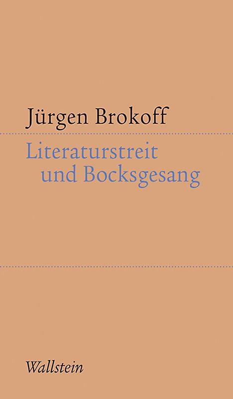 Literaturstreit und Bocksgesang