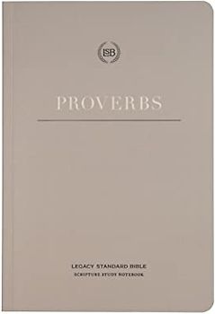 Lsb Scripture Study Notebook: Proverbs