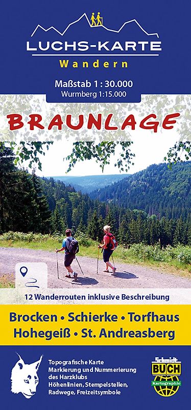 Luchskarte Braunlage