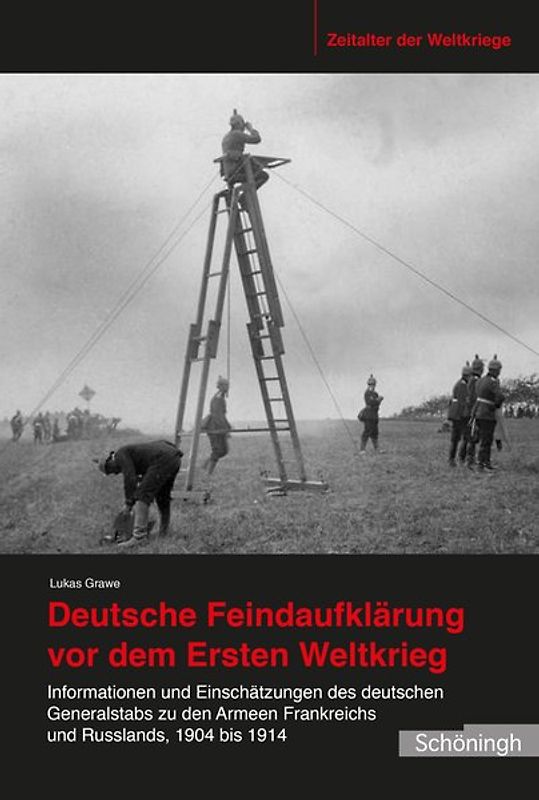 Deutsche Feindaufklärung vor dem Ersten Weltkrieg