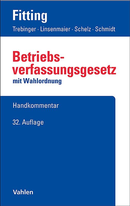 Betriebsverfassungsgesetz. BetrVG