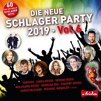 Various - Die neue Schlager Party,Vol.6 (2019) [3 CDs]